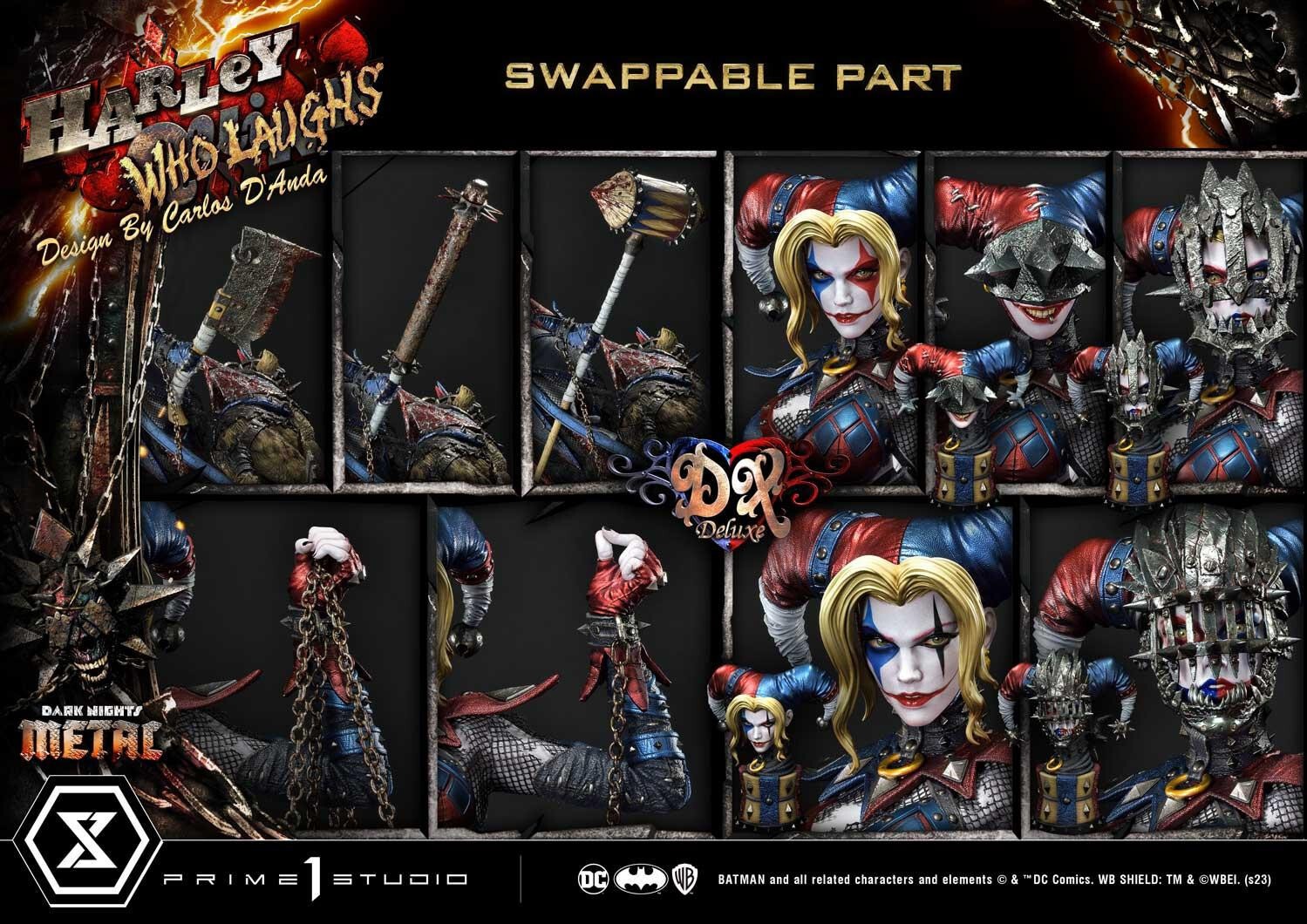 Dark Nights: Metal - Harley Who Laughs - Museum Masterline Series  (MMDCMT-13DX) - 1/3 - DX Version (Prime 1 Studio) photo 16
