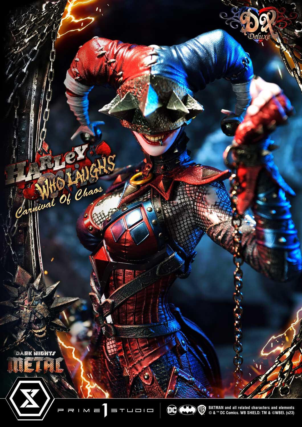 Dark Nights: Metal - Harley Who Laughs - Museum Masterline Series  (MMDCMT-13DX) - 1/3 - DX Version (Prime 1 Studio) photo 23