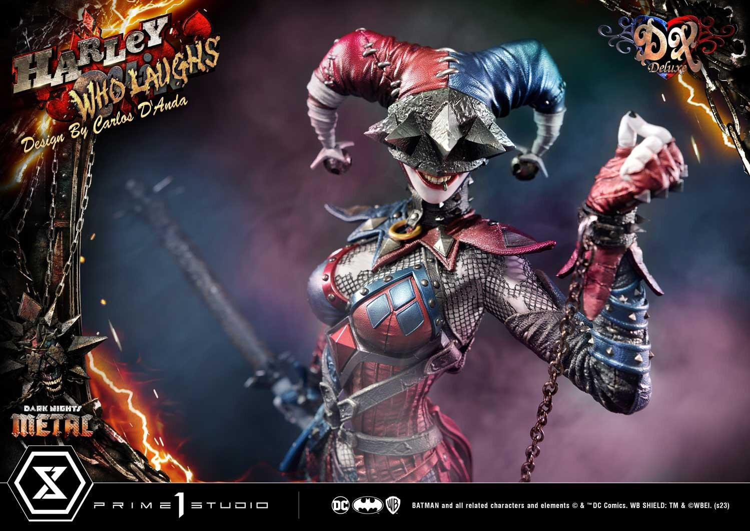 Dark Nights: Metal - Harley Who Laughs - Museum Masterline Series  (MMDCMT-13DX) - 1/3 - DX Version (Prime 1 Studio) photo 28