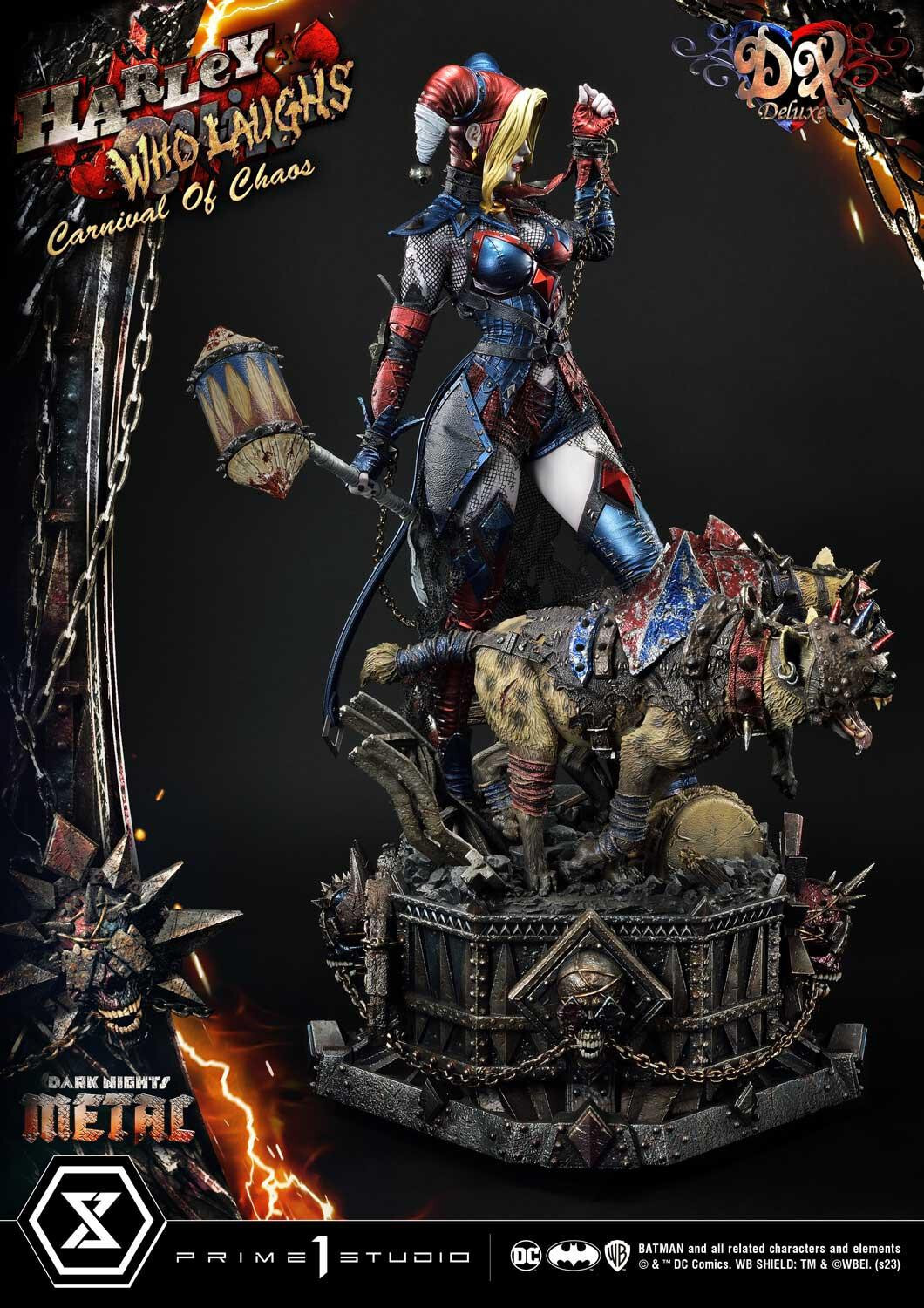Dark Nights: Metal - Harley Who Laughs - Museum Masterline Series  (MMDCMT-13DX) - 1/3 - DX Version (Prime 1 Studio) photo 31
