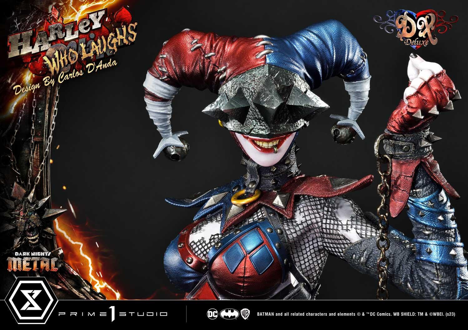 Dark Nights: Metal - Harley Who Laughs - Museum Masterline Series  (MMDCMT-13DX) - 1/3 - DX Version (Prime 1 Studio) photo 39