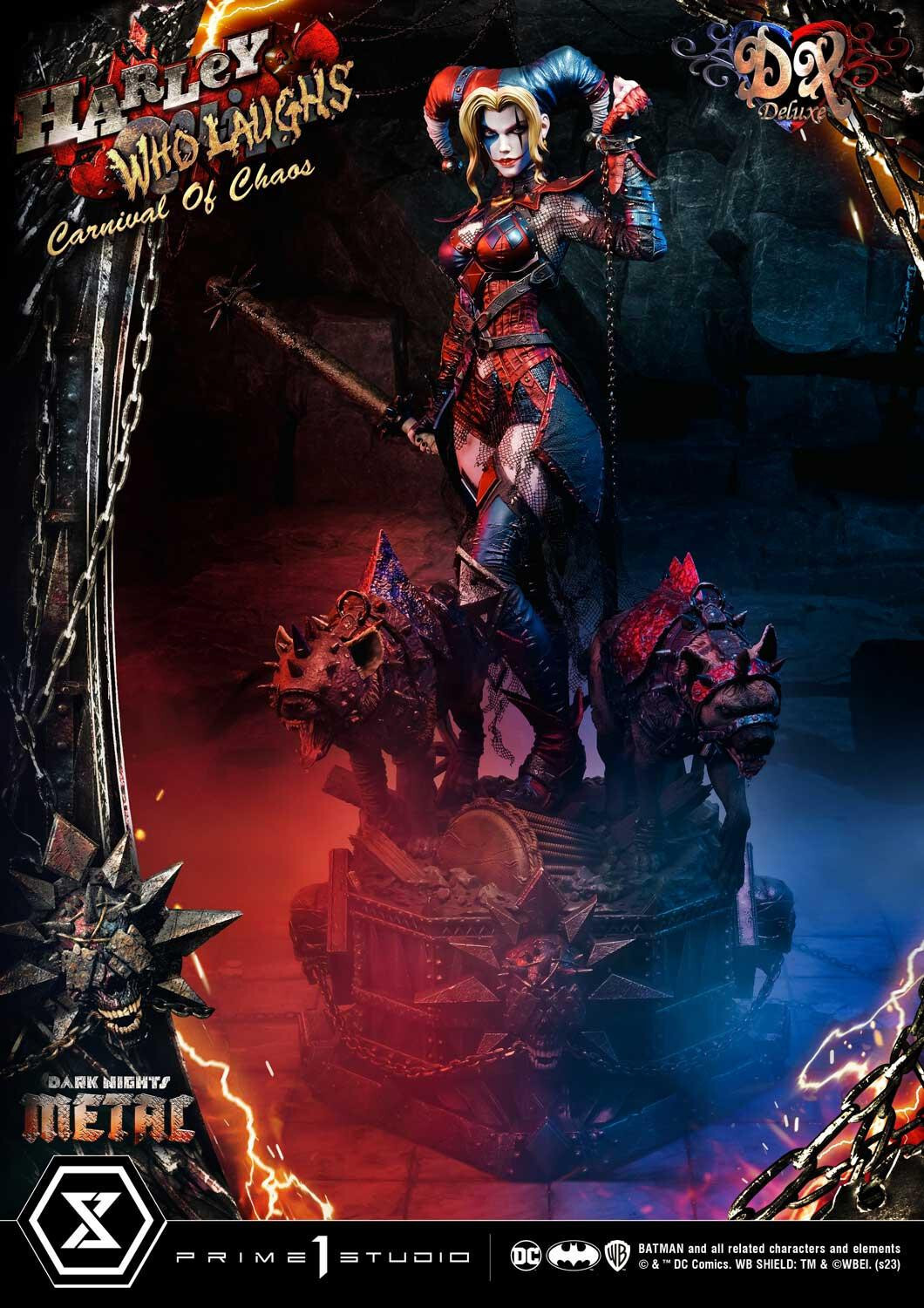 Dark Nights: Metal - Harley Who Laughs - Museum Masterline Series  (MMDCMT-13DX) - 1/3 - DX Version (Prime 1 Studio) photo 44