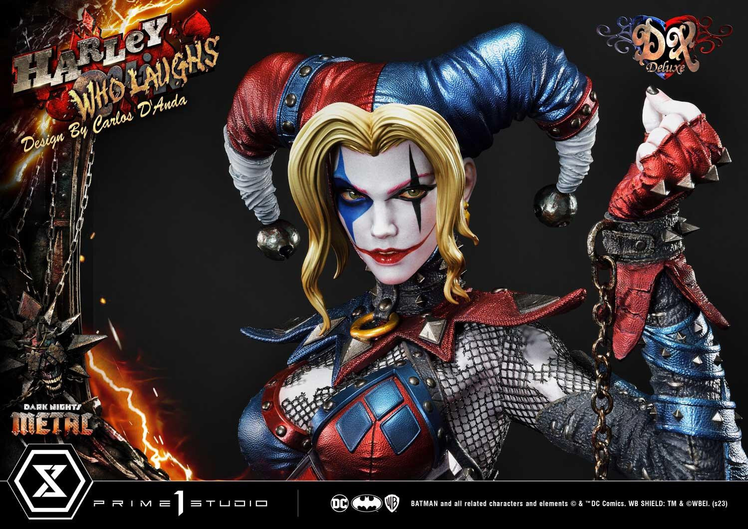 Dark Nights: Metal - Harley Who Laughs - Museum Masterline Series  (MMDCMT-13DX) - 1/3 - DX Version (Prime 1 Studio) photo 50