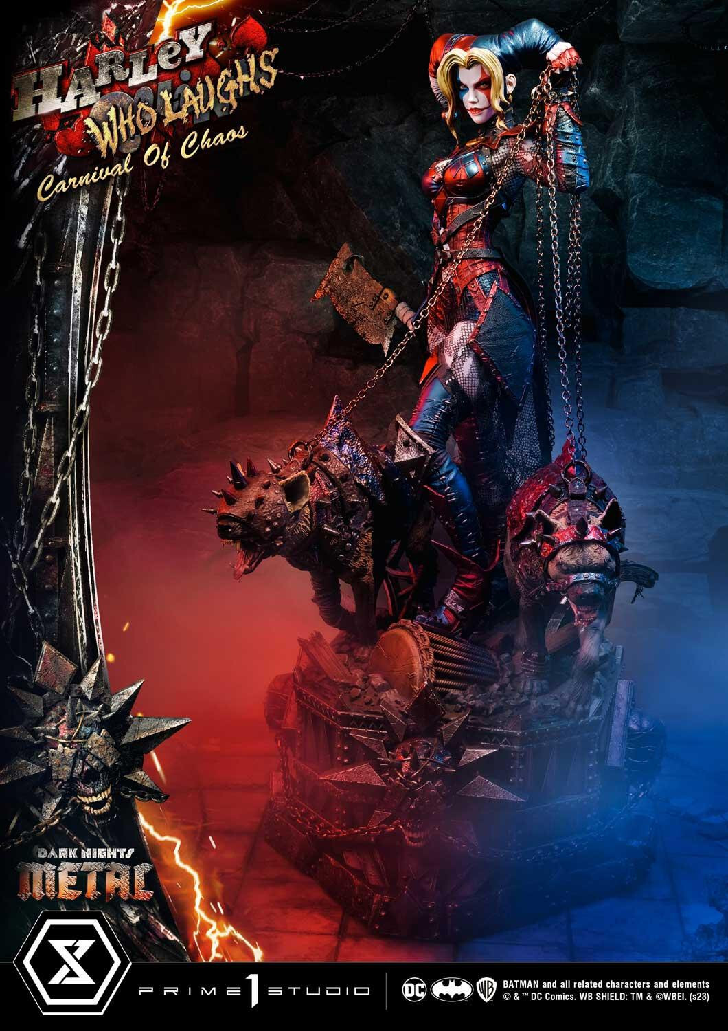 Dark Nights: Metal - Harley Who Laughs - Museum Masterline Series  (MMDCMT-13DX) - 1/3 - DX Version (Prime 1 Studio) photo 53