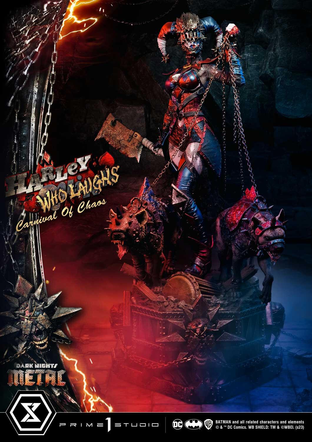 Dark Nights: Metal - Harley Who Laughs - Museum Masterline Series  (MMDCMT-13DX) - 1/3 - DX Version (Prime 1 Studio) photo 61