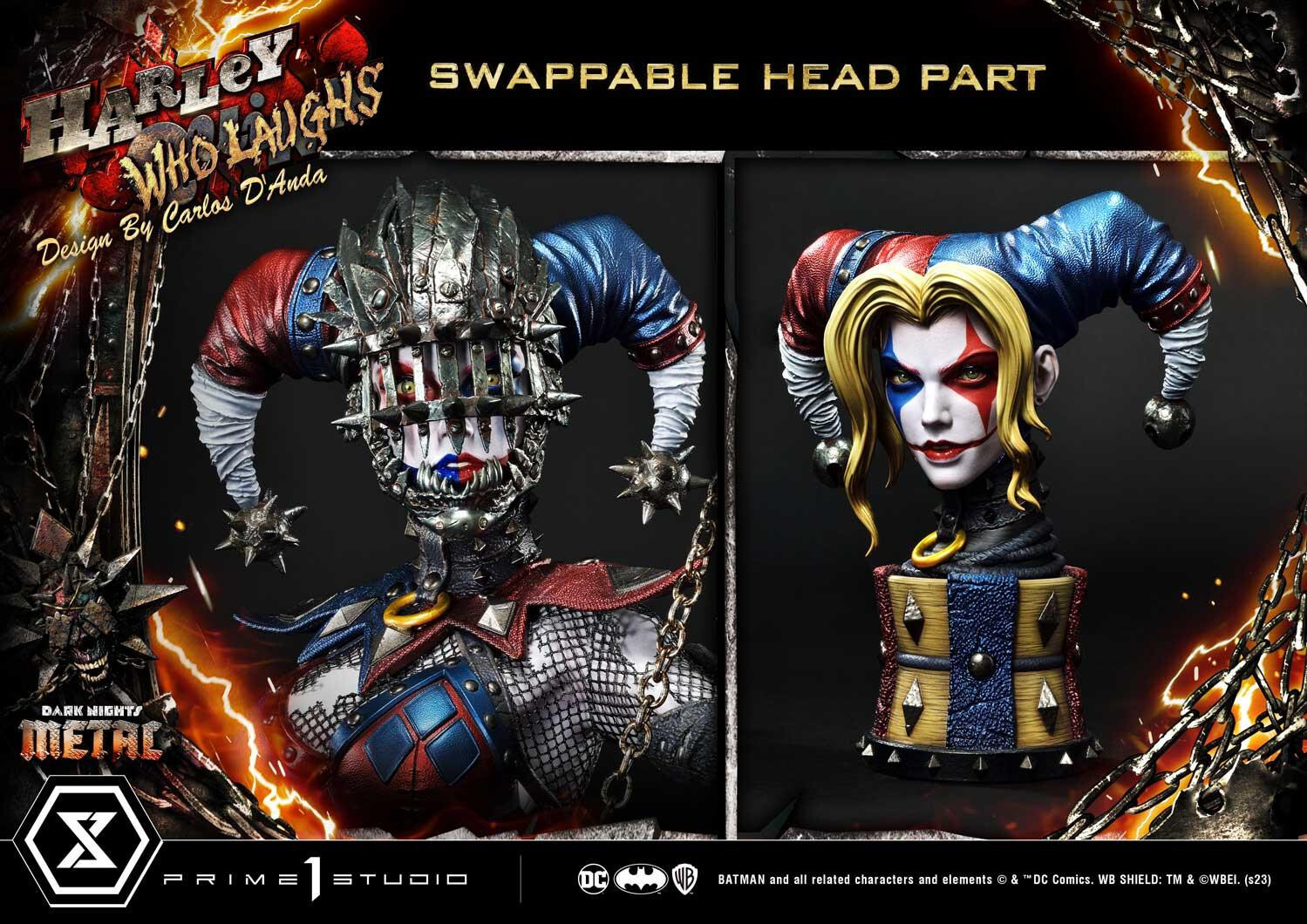 Dark Nights: Metal - Harley Who Laughs - Museum Masterline Series  (MMDCMT-13DX) - 1/3 - DX Version (Prime 1 Studio) photo 73