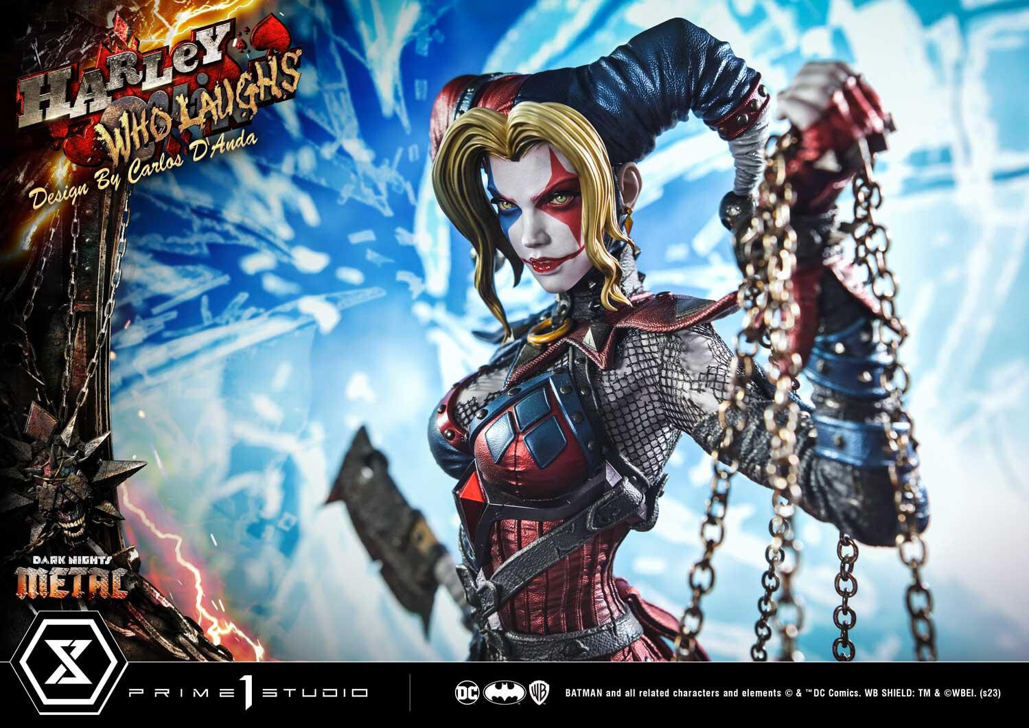Dark Nights: Metal - Harley Who Laughs - Museum Masterline Series  (MMDCMT-13DX) - 1/3 - DX Version (Prime 1 Studio) photo 76
