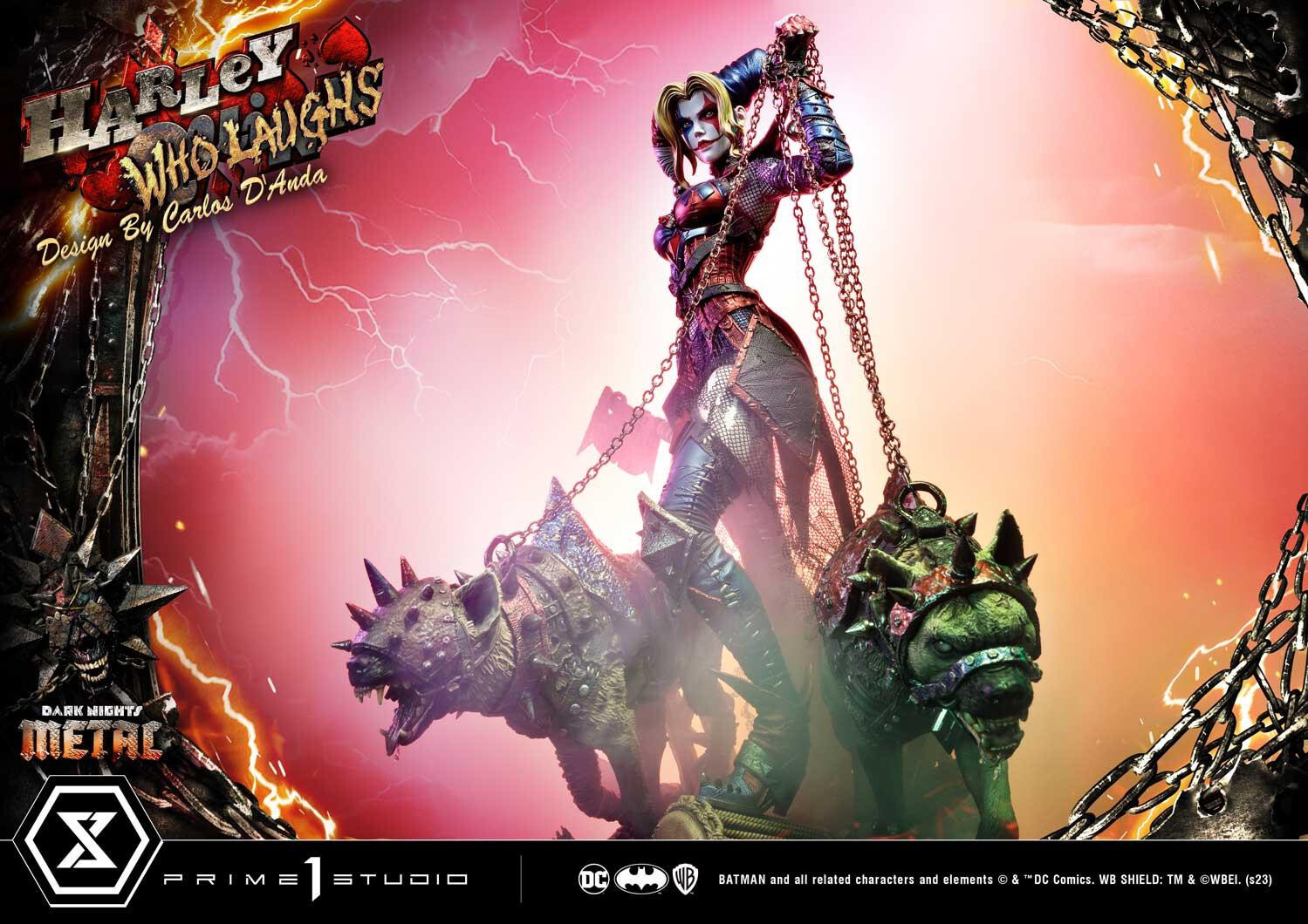Dark Nights: Metal - Harley Who Laughs - Museum Masterline Series  (MMDCMT-13DX) - 1/3 - DX Version (Prime 1 Studio) photo 84