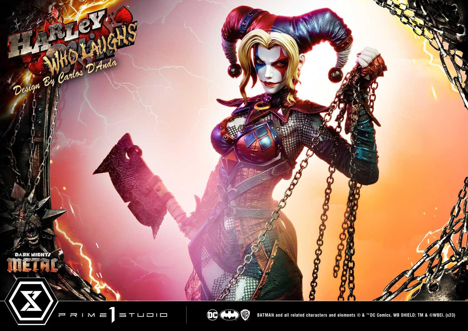 Dark Nights: Metal - Harley Who Laughs - Museum Masterline Series  (MMDCMT-13DX) - 1/3 - DX Version (Prime 1 Studio) photo 85