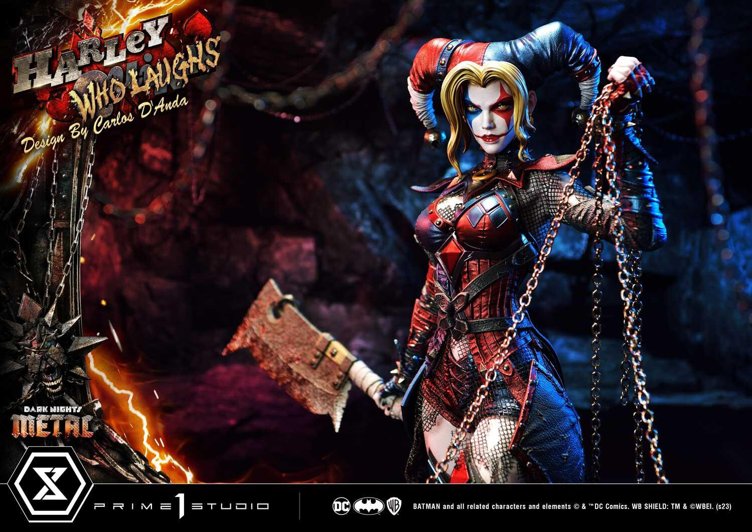 Dark Nights: Metal - Harley Who Laughs - Museum Masterline Series  (MMDCMT-13DX) - 1/3 - DX Version (Prime 1 Studio) photo 89