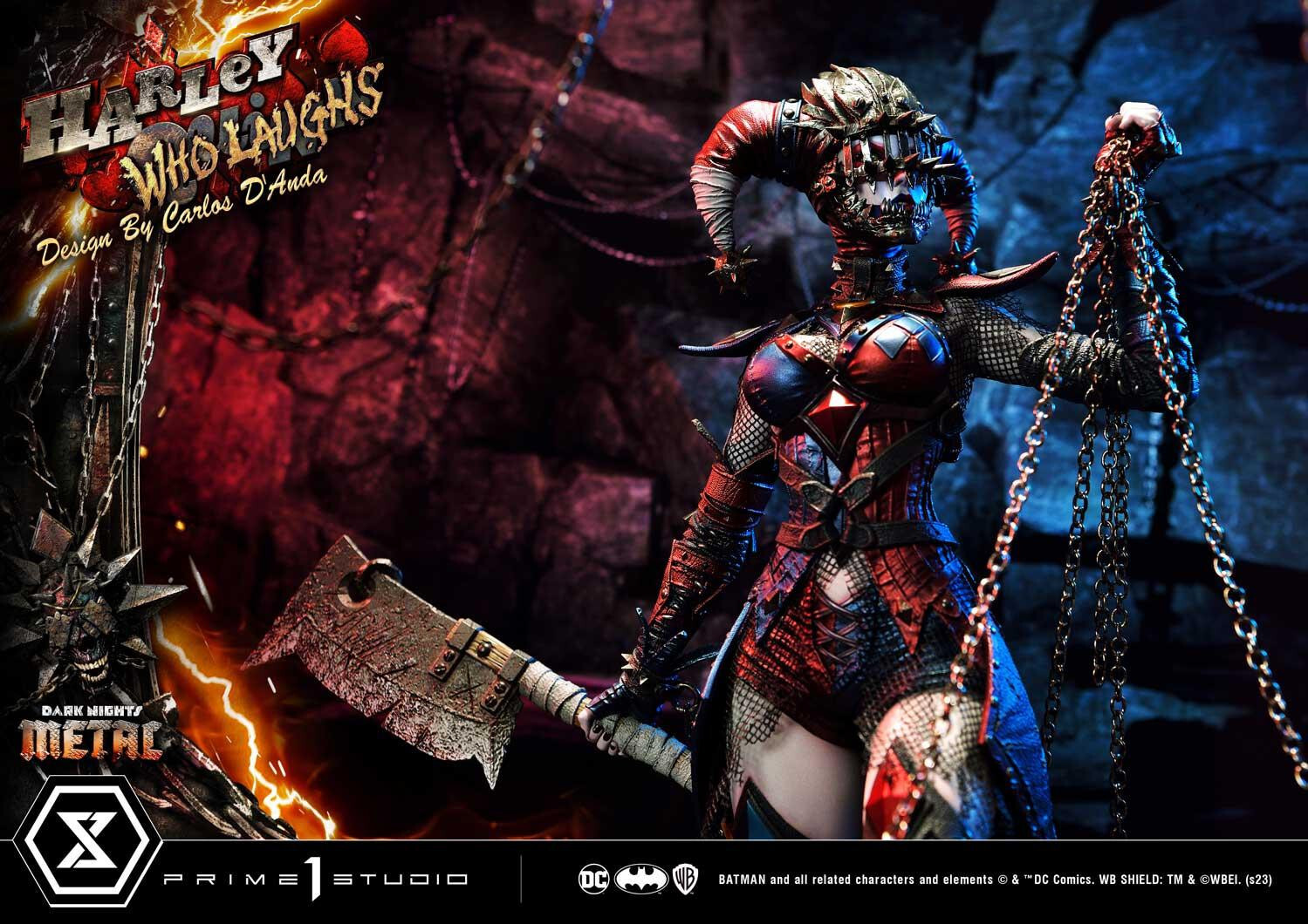 Dark Nights: Metal - Harley Who Laughs - Museum Masterline Series  (MMDCMT-13DX) - 1/3 - DX Version (Prime 1 Studio) photo 93