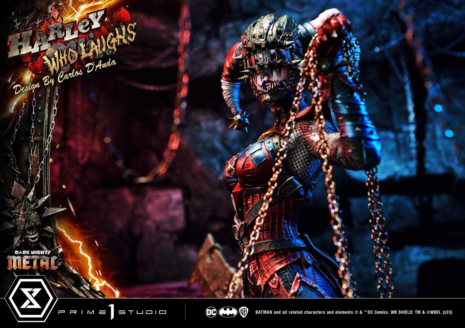 Dark Nights: Metal - Harley Who Laughs - Museum Masterline Series  (MMDCMT-13DX) - 1/3 - DX Version (Prime 1 Studio) photo 94