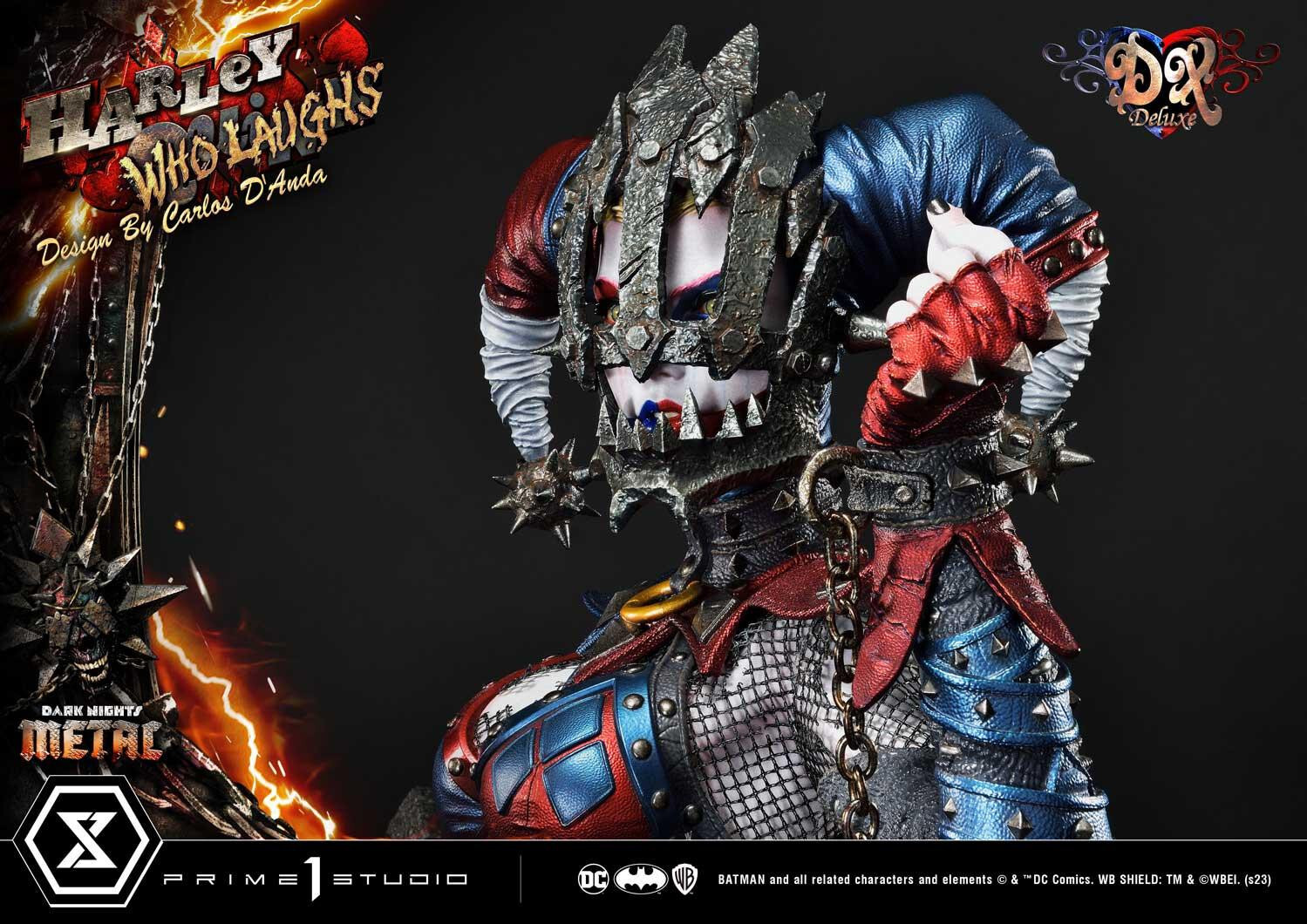 Dark Nights: Metal - Harley Who Laughs - Museum Masterline Series (MMDCMT-13DXS) - 1/3 - DX Bonus Version (Prime 1 Studio) photo 3