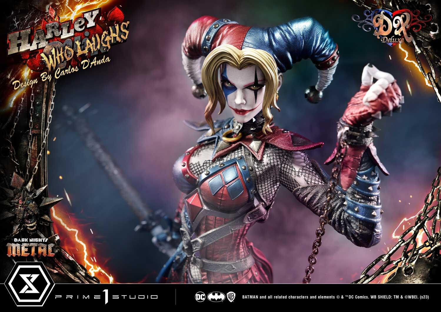 Dark Nights: Metal - Harley Who Laughs - Museum Masterline Series (MMDCMT-13DXS) - 1/3 - DX Bonus Version (Prime 1 Studio) photo 6