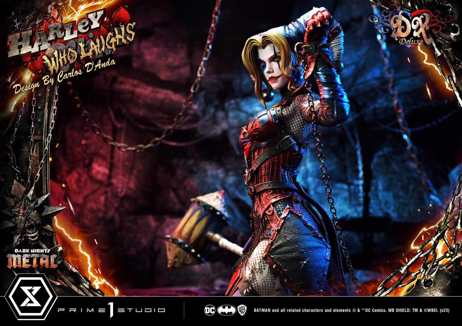 Dark Nights: Metal - Harley Who Laughs - Museum Masterline Series (MMDCMT-13DXS) - 1/3 - DX Bonus Version (Prime 1 Studio) photo 7