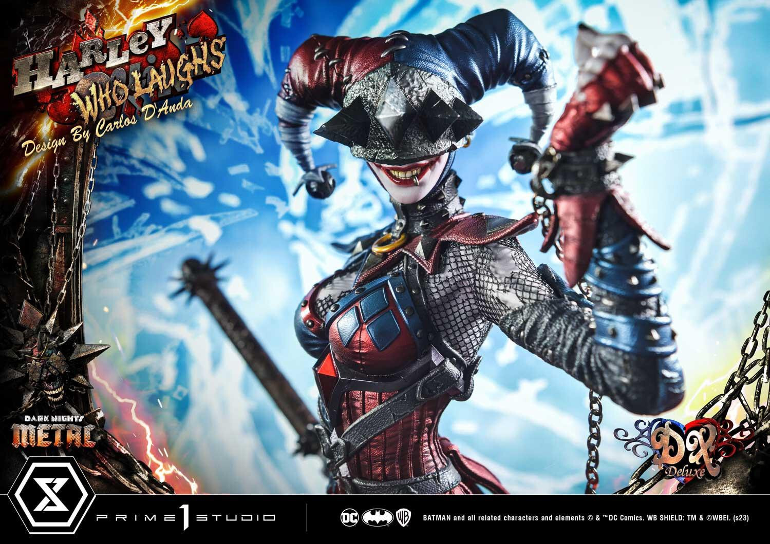 Dark Nights: Metal - Harley Who Laughs - Museum Masterline Series (MMDCMT-13DXS) - 1/3 - DX Bonus Version (Prime 1 Studio) photo 8