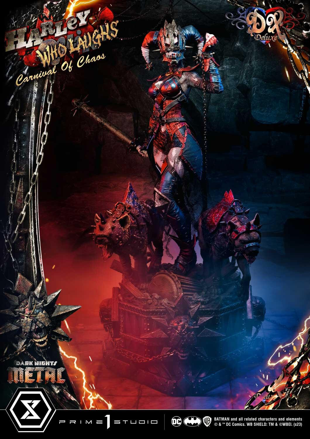Dark Nights: Metal - Harley Who Laughs - Museum Masterline Series (MMDCMT-13DXS) - 1/3 - DX Bonus Version (Prime 1 Studio) photo 19