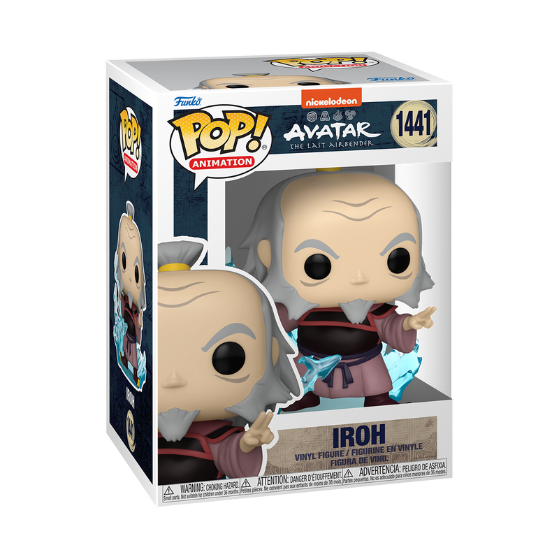 Avatar: The Last Airbender - Iroh - POP! Animation (1441) - POP! Vinyl - With Lightning (Funko Toys)