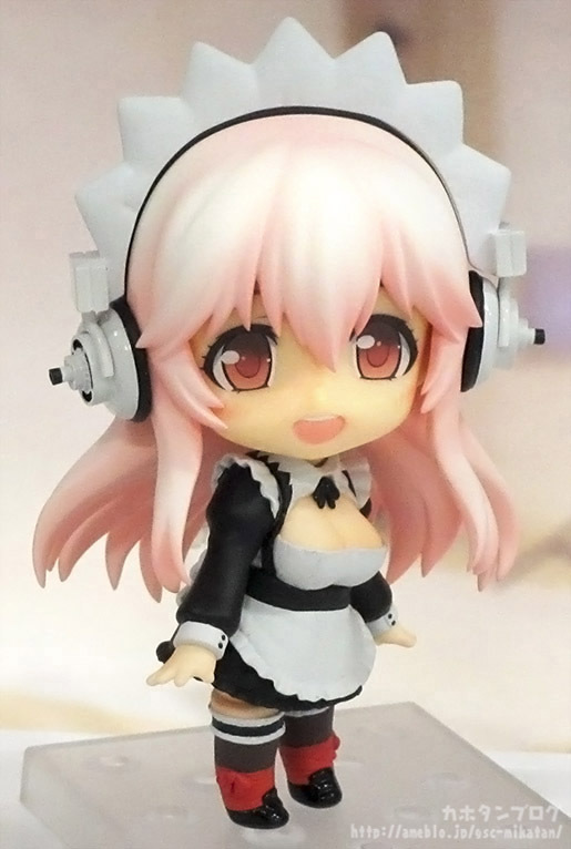SoniAni: Super Sonico The Animation - Sonico - Nendoroid (#436) - Working Set (Good Smile Company) photo 4