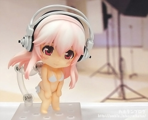 SoniAni: Super Sonico The Animation - Sonico - Nendoroid (#436) - Working Set (Good Smile Company) photo 9