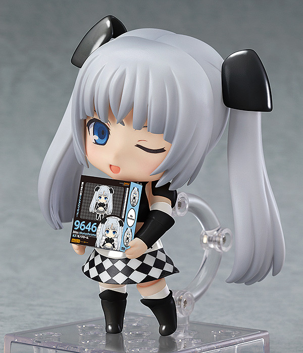 Miss Monochrome - Ruu-chan - Nendoroid  (#406-b) - Poker Face Black ver. (Good Smile Company, King Records) photo 4