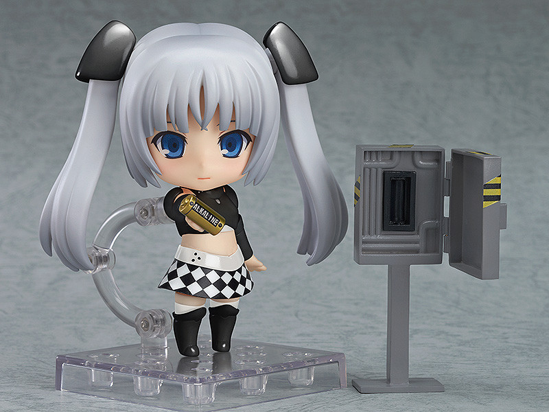Miss Monochrome - Ruu-chan - Nendoroid  (#406-b) - Poker Face Black ver. (Good Smile Company, King Records) photo 5