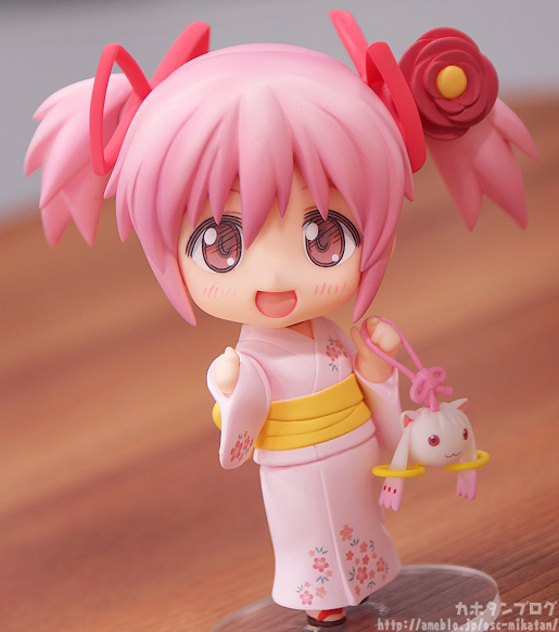 Gekijouban Mahou Shoujo Madoka★Magica - Kaname Madoka - Kyuubey - Nendoroid (#432) - Yukata ver. (FREEing) photo 2