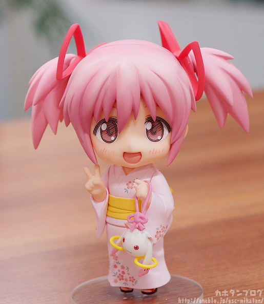 Gekijouban Mahou Shoujo Madoka★Magica - Kaname Madoka - Kyuubey - Nendoroid (#432) - Yukata ver. (FREEing) photo 4