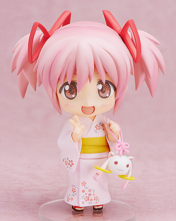Gekijouban Mahou Shoujo Madoka★Magica - Kaname Madoka - Kyuubey - Nendoroid (#432) - Yukata ver. (FREEing) photo 8