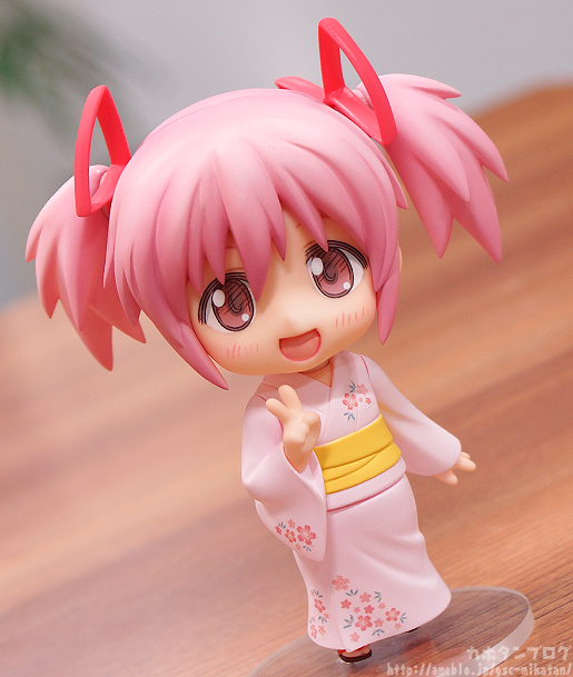 Gekijouban Mahou Shoujo Madoka★Magica - Kaname Madoka - Kyuubey - Nendoroid (#432) - Yukata ver. (FREEing) photo 11