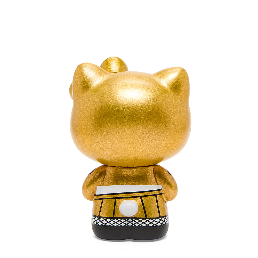 Sanrio Characters - Badtz-Maru - Hasunoue Keroppi - Hello Kitty - Kiki - Kuromi - Lala - My Melody - Pompompurin - kidrobot x Sanrio - UFO, White and Gold Edition (Kidrobot) photo 7