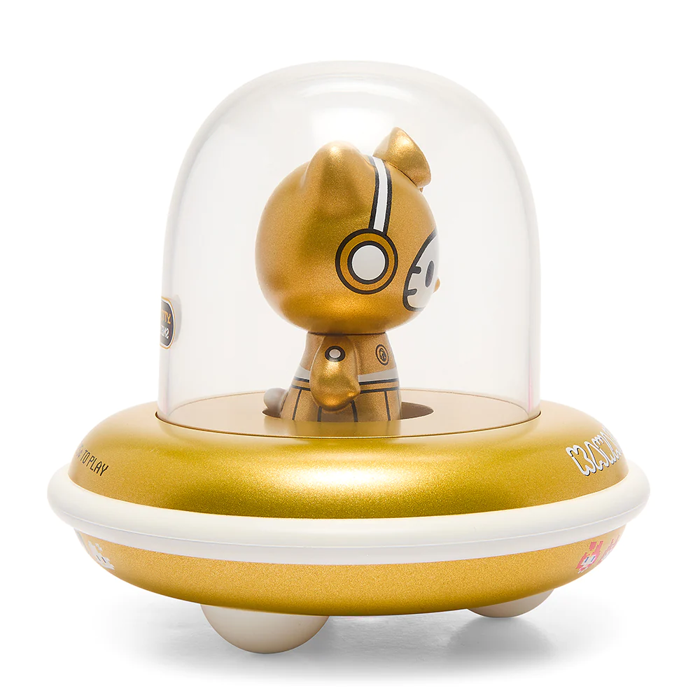 Sanrio Characters - Badtz-Maru - Hasunoue Keroppi - Hello Kitty - Kiki - Kuromi - Lala - My Melody - Pompompurin - kidrobot x Sanrio - UFO, White and Gold Edition (Kidrobot) photo 13