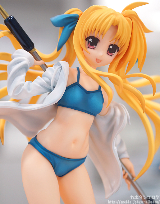 Mahou Shoujo Lyrical Nanoha The Movie 2nd A's - Fate T. Harlaown - 1/8 - Swimsuit Parka Style (Aquamarine) photo 7