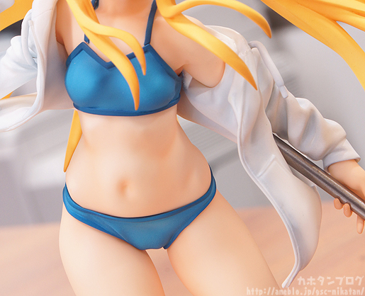 Mahou Shoujo Lyrical Nanoha The Movie 2nd A's - Fate T. Harlaown - 1/8 - Swimsuit Parka Style (Aquamarine) photo 8