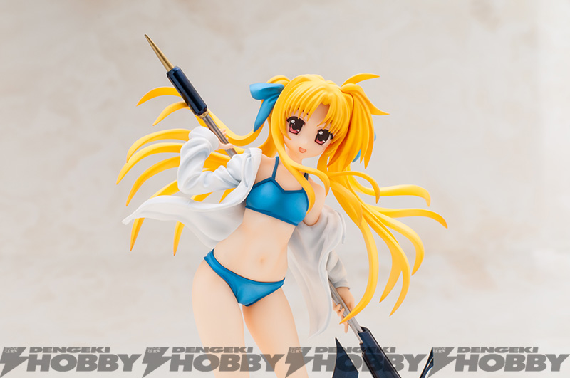 Mahou Shoujo Lyrical Nanoha The Movie 2nd A's - Fate T. Harlaown - 1/8 - Swimsuit Parka Style (Aquamarine) photo 11