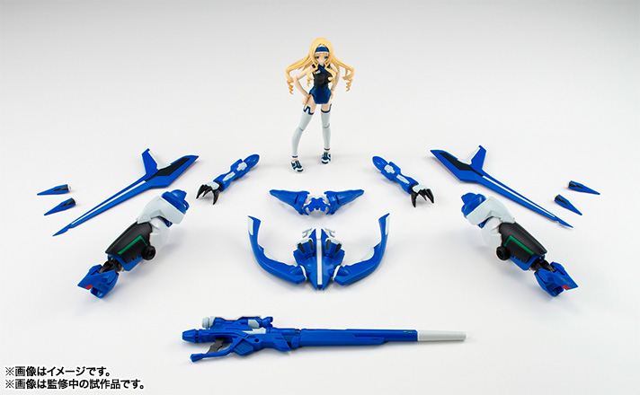 IS: Infinite Stratos - Cecilia Alcott - A.G.P. - Blue Tears X Strike Gunner (Bandai) photo 6