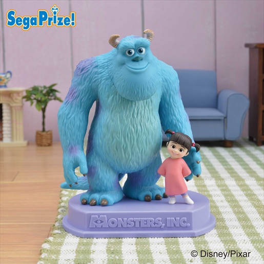 Monsters Inc. - Boo - James P. Sullivan - Sega Disney Prize - Premium Buddy Figure (SEGA)
