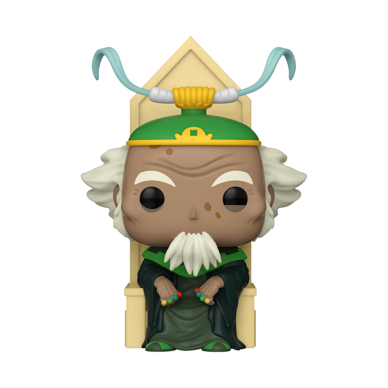 Avatar: The Last Airbender - King Bumi - POP! Animation  (1444) - POP! Deluxe - POP! Vinyl - On Throne (Funko Toys) photo 2