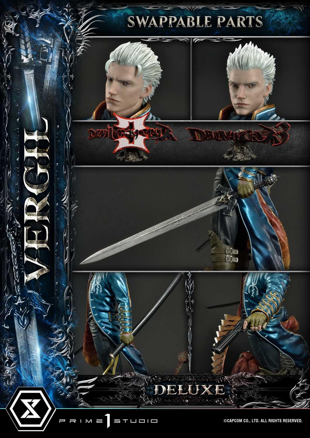 Devil May Cry 3 - Vergil - Ultimate Premium Masterline  (UPMDMC3-02DXS) - 1/4 - DX Bonus Version (Prime 1 Studio) photo 10