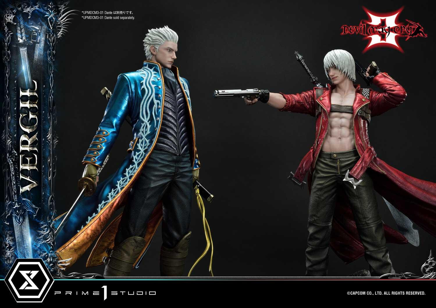 Devil May Cry 3 - Vergil - Ultimate Premium Masterline  (UPMDMC3-02DXS) - 1/4 - DX Bonus Version (Prime 1 Studio) photo 20