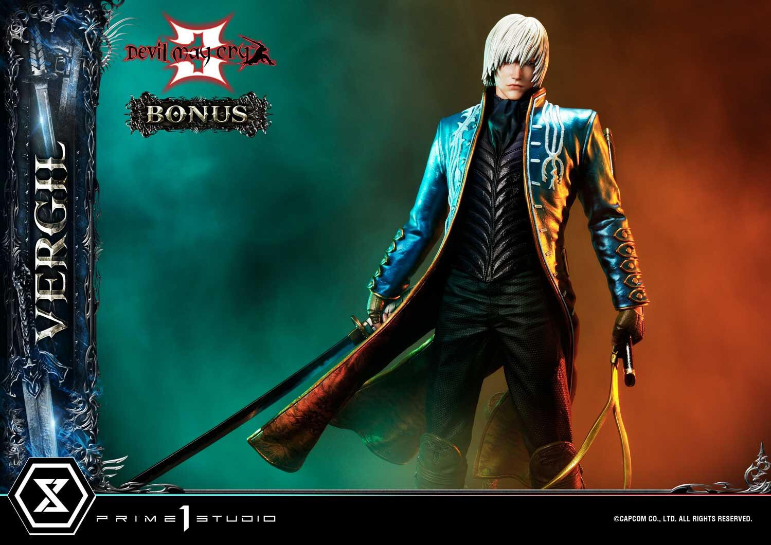 Devil May Cry 3 - Vergil - Ultimate Premium Masterline  (UPMDMC3-02DXS) - 1/4 - DX Bonus Version (Prime 1 Studio) photo 27