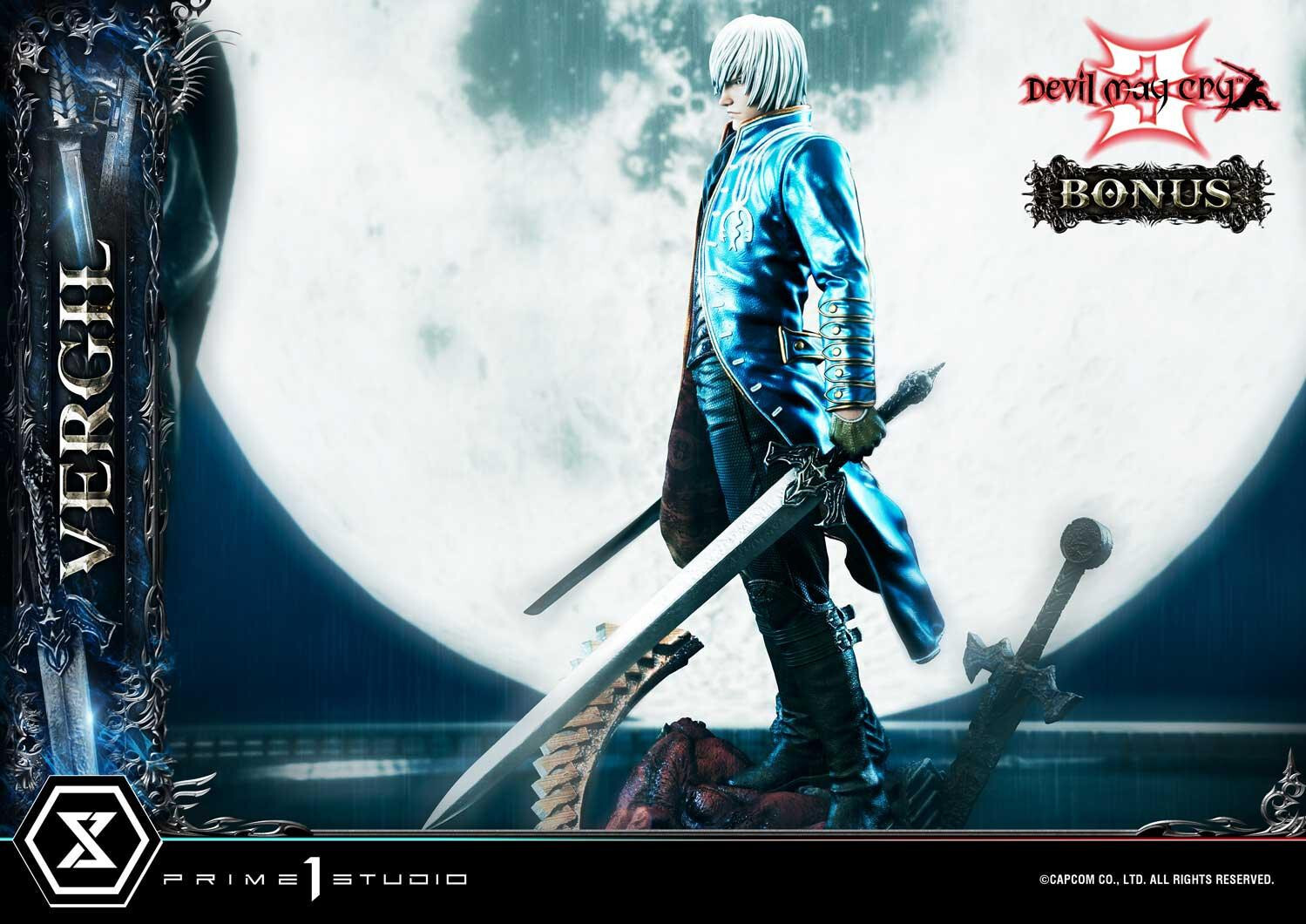 Devil May Cry 3 - Vergil - Ultimate Premium Masterline  (UPMDMC3-02DXS) - 1/4 - DX Bonus Version (Prime 1 Studio) photo 28