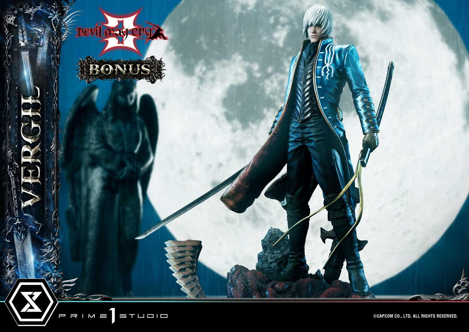 Devil May Cry 3 - Vergil - Ultimate Premium Masterline  (UPMDMC3-02DXS) - 1/4 - DX Bonus Version (Prime 1 Studio) photo 29
