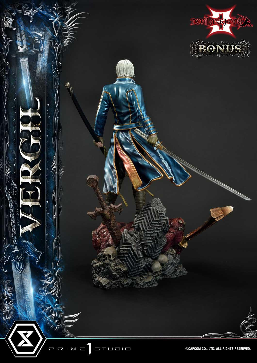 Devil May Cry 3 - Vergil - Ultimate Premium Masterline  (UPMDMC3-02DXS) - 1/4 - DX Bonus Version (Prime 1 Studio) photo 33