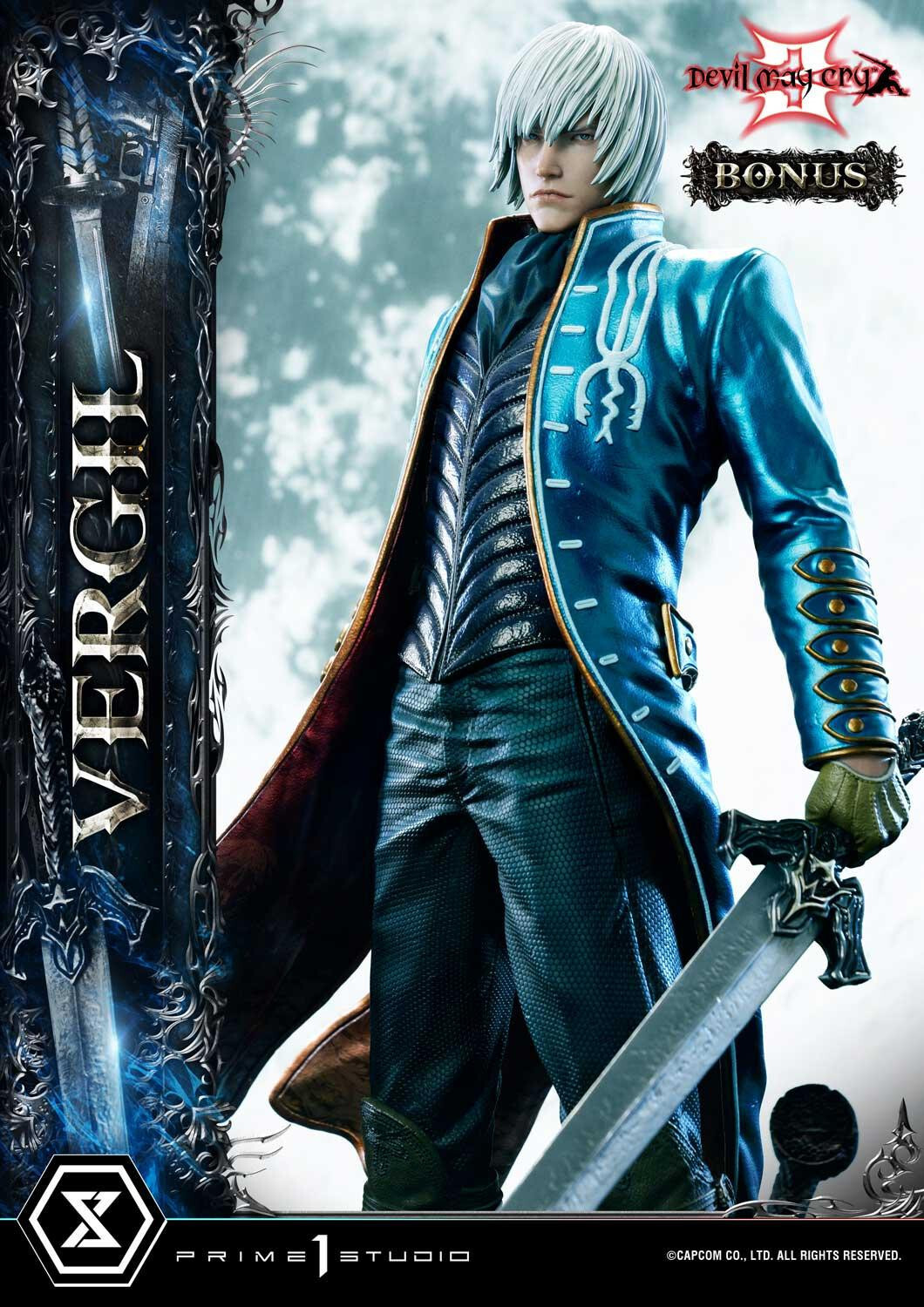 Devil May Cry 3 - Vergil - Ultimate Premium Masterline  (UPMDMC3-02DXS) - 1/4 - DX Bonus Version (Prime 1 Studio) photo 35