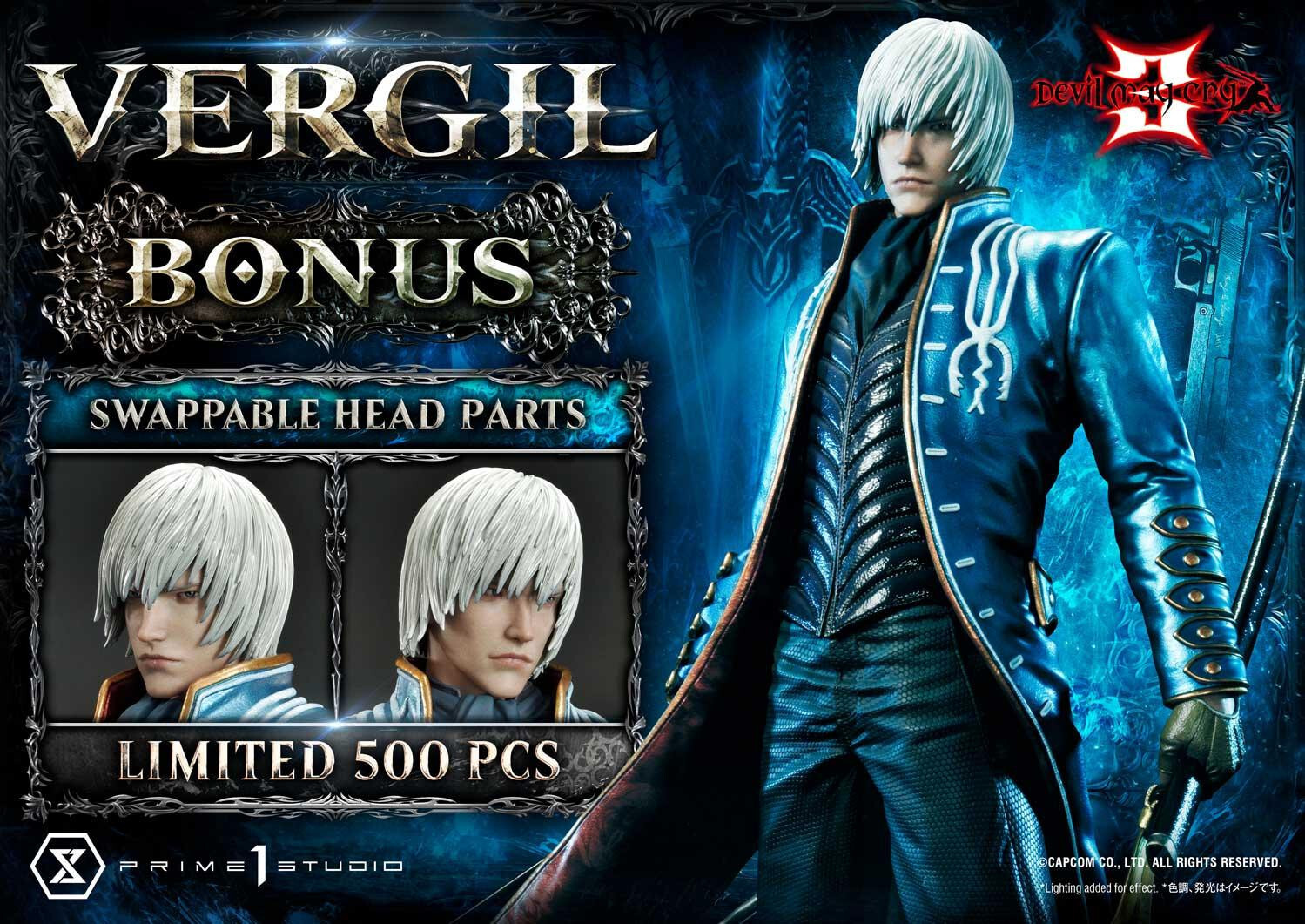 Devil May Cry 3 - Vergil - Ultimate Premium Masterline  (UPMDMC3-02DXS) - 1/4 - DX Bonus Version (Prime 1 Studio) photo 36