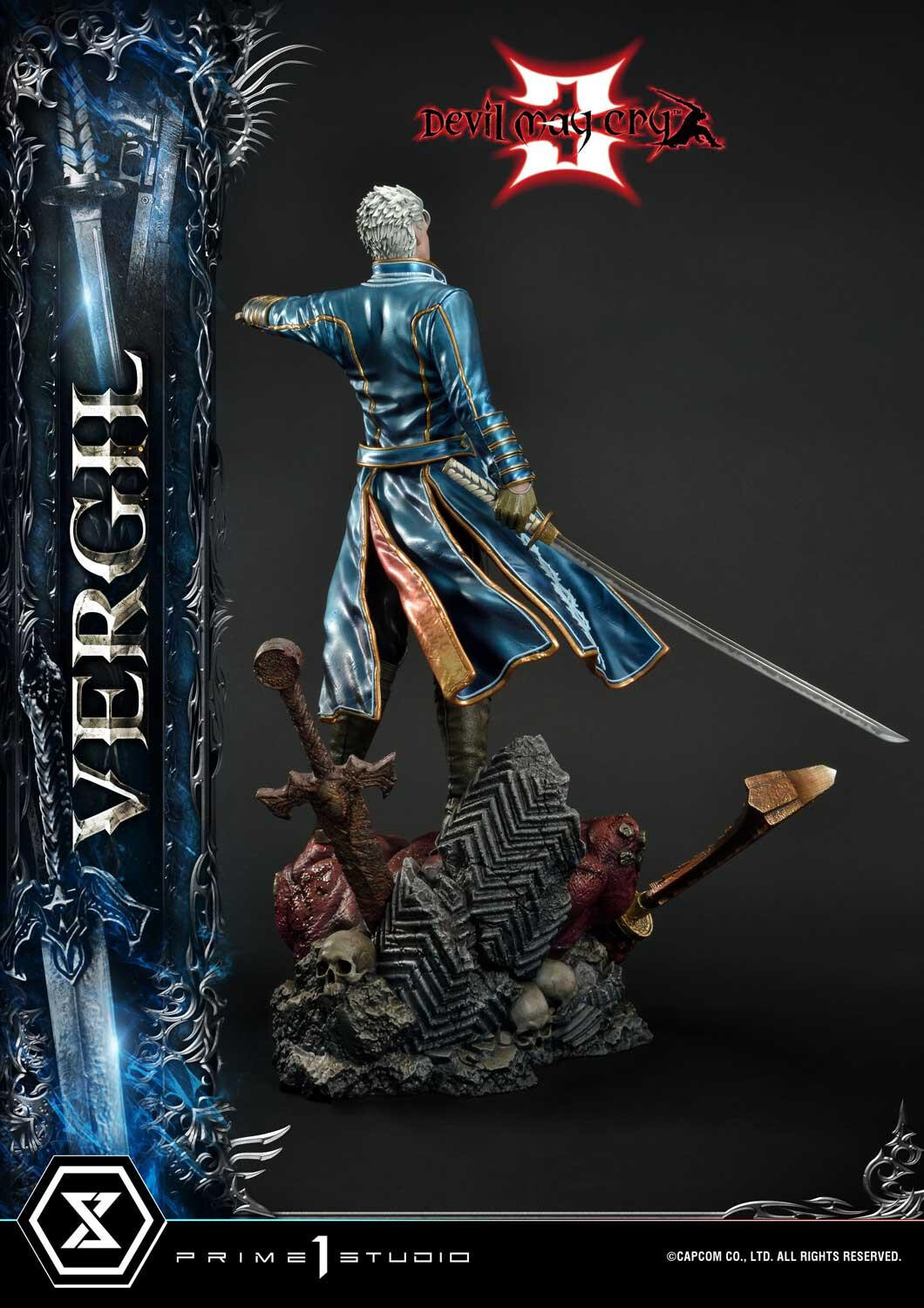 Devil May Cry 3 - Vergil - Ultimate Premium Masterline  (UPMDMC3-02DXS) - 1/4 - DX Bonus Version (Prime 1 Studio) photo 63