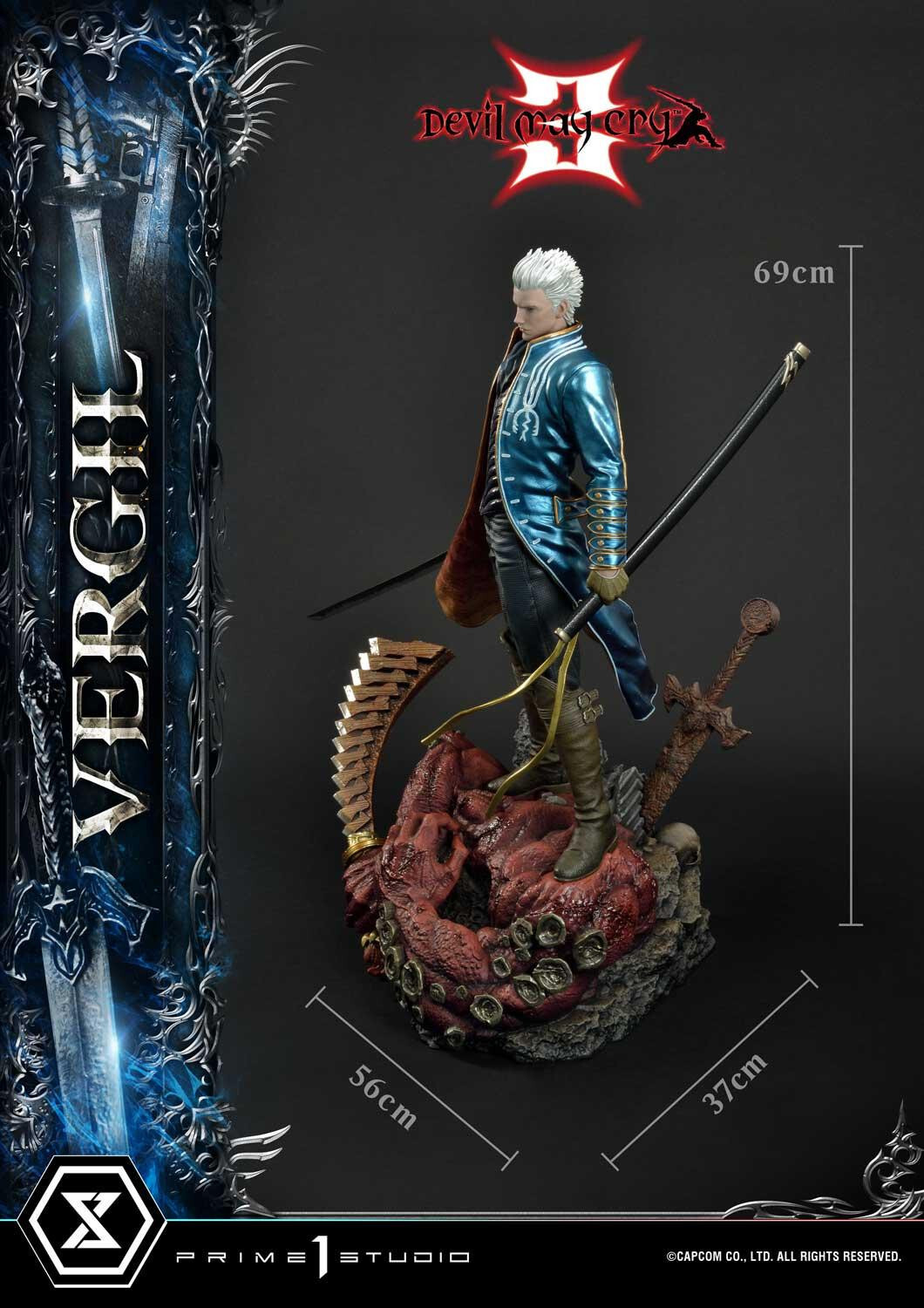 Devil May Cry 3 - Vergil - Ultimate Premium Masterline  (UPMDMC3-02DXS) - 1/4 - DX Bonus Version (Prime 1 Studio) photo 69