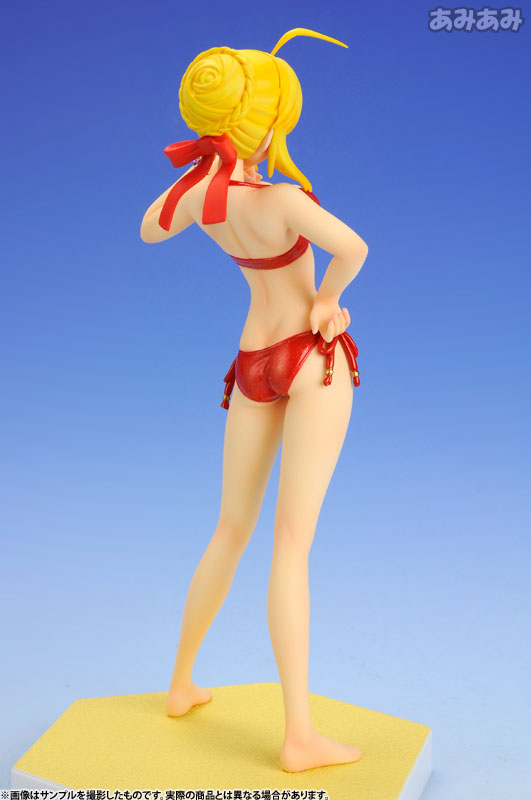 Fate/EXTRA - Nero Claudius - Beach Queens - 1/10 - Saber, Fate/Extra Ver., Red Edition (Wave)