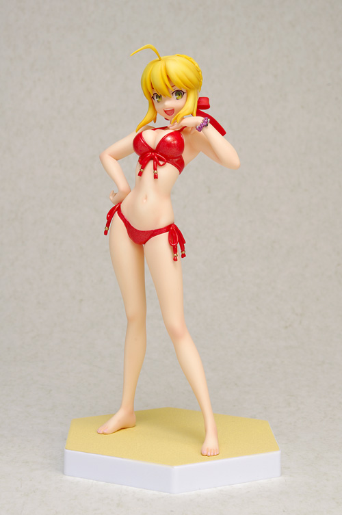 Fate/EXTRA - Nero Claudius - Beach Queens - 1/10 - Saber, Fate/Extra Ver., Red Edition (Wave) photo 3